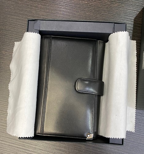 Mont blanc leather goods - leather,