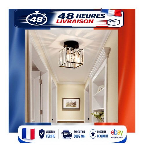 Plafonnier cristal led - en,