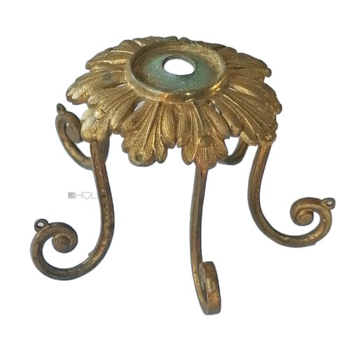 Pied lampe antik bronze - pied, de