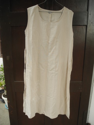Robe longue xxl lin viscose - robe,