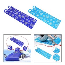 Tapis de glisse à neige avec