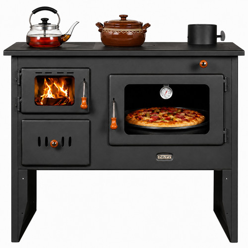 Cuisinière bois prity 2p41 - cuisinière,