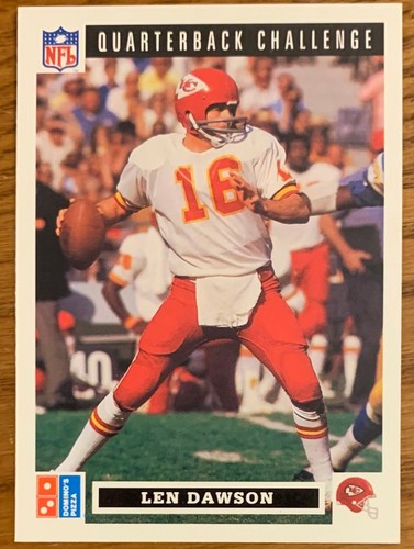Len dawson 1992 upper deck - len,