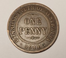 Pièce Bronze, 1 Penny - George V - 1911 - AUSTRALIA