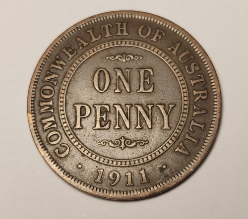 Pièce bronze penny - pièce,