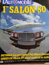 Salon 1980 - l'automobile