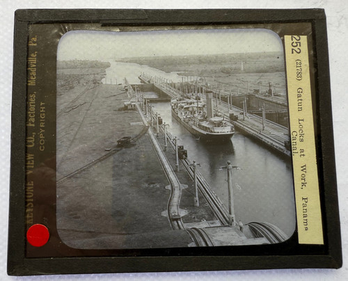 Keystone magic lantern slide - magic,