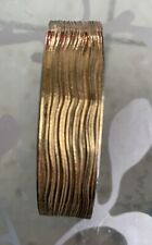 ZAG BIJOUX Bracelet jonc en acier doré/7009V1