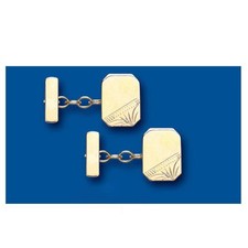 Boutons manchette or - boutons,