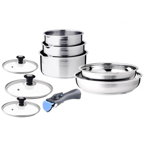 Batterie cuisine pièces - de, 10