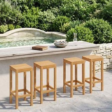 Tabouret bar marron bois de - bois,