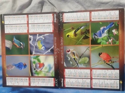 Calendrier almanach du - calendrier,