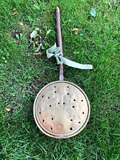 ANCIENNE BASSINOIRE LAITON OU CUIVRE XIXème   ART POPULAIRE