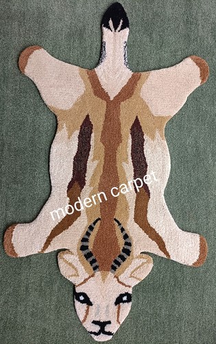 Tapis fausse peau gazelle - peau,