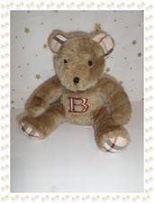 ④ - Peluche Ours Brun Tartan