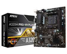 carte mère MSI A320M PRO-VH PLUS socket AM4 m-ATX USB3.1 avec VENTIRAD
