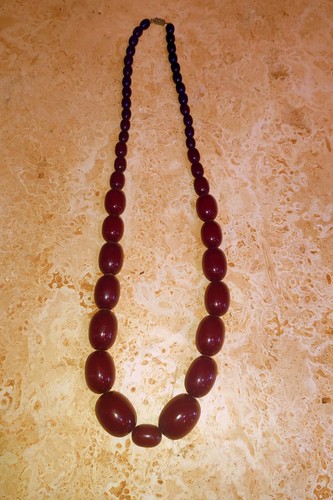 Antique cherry amber ambre - cherry,