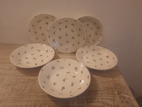 Assiettes creuses churchill - 6,