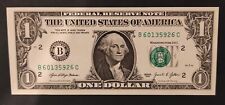 Etats Unis d'Amérique USA Billet de 1 Dollar 2021 B (2) New York ( NY) Neuf