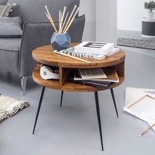 FineBuy Table Basse Bois