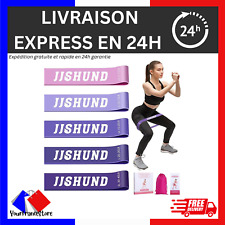 5 Bandes Elastiques de Musculation, 5 Niveaux de Tension avec Sac pour Gym, Yoga