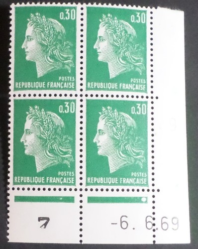 France 1967 coin date timbre - date',