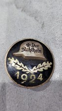 Insigne Der Stahlhelm 1924 gravé – original d’époque République De Weimar-Rare