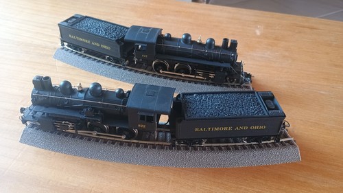 Lot locomotives à vapeur - à,