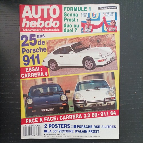 Auto hebdo 652 porsche 964 - 652,
