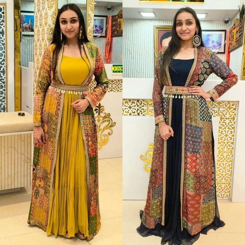 Robe soirée indienne - de,