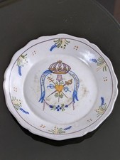 Nevers XVIIIème Assiette