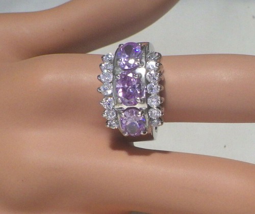 Sterling silver ring - silver,