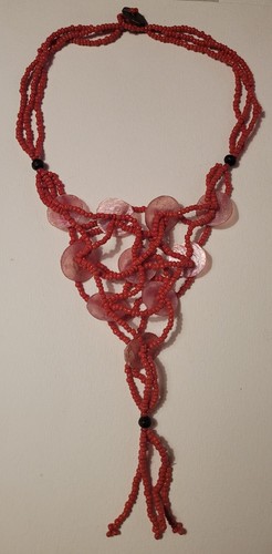 Collier multi rangs - collier, perles