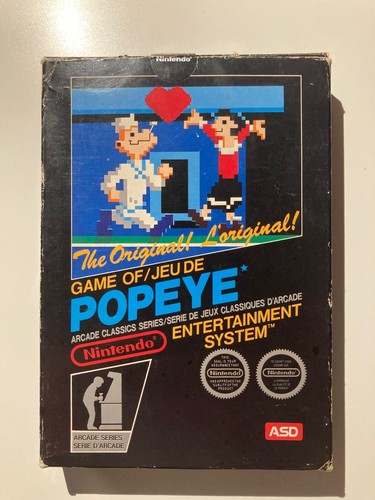 Popeye nintendo nes asd - popeye,