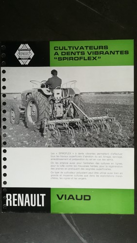 Prospectus tracteur matériels