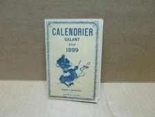 EROTISME Calendrier Galant