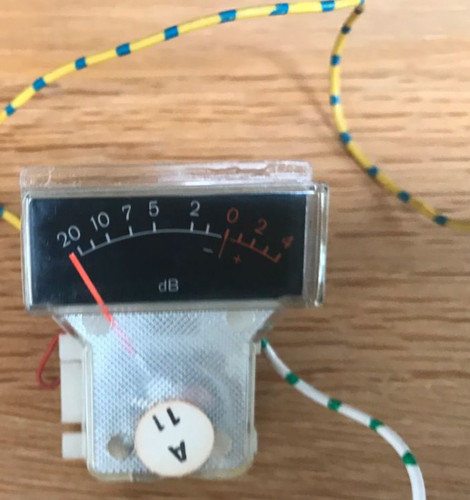Braun 1000 metre - tg, vu-metre
