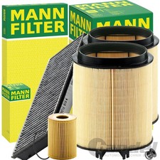 Mann Filtre Ensemble de Convient pour Porsche 911er 997 3.6 Carrera / , S/4S