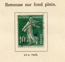 TIMBRE FRANCE OBLITERE TYPE