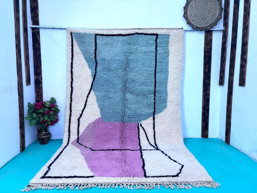 Tapis berbère marocain - , en