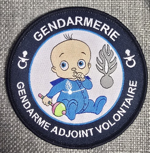 Patch ecusson gendarmerie - gendarmerie,