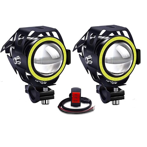 2pcs phares avant - phares, moto