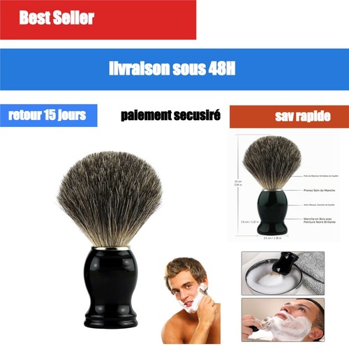 Blaireau rasage poils - de,