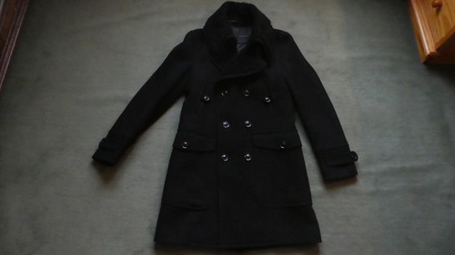Manteau noir zara - noir, s