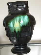 VASE EN CERAMIQUE  FAIENCERIE DE THULIN Belgique N°557   MI ART NOUVEAU ET DECO