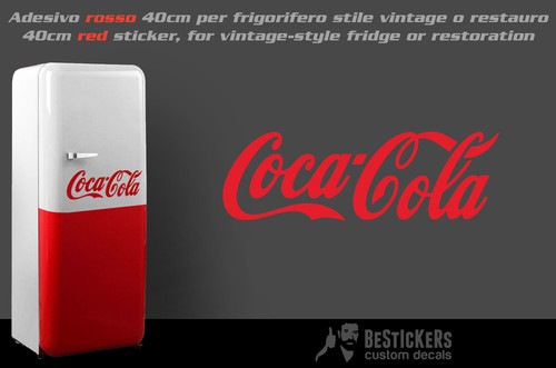 Autocollant coca cola rouge - autocollant,