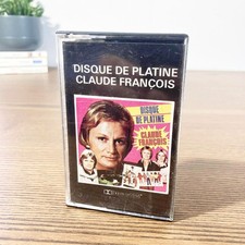 Cassette audio Claude François – Disque de Platine – édition Carrere années 80