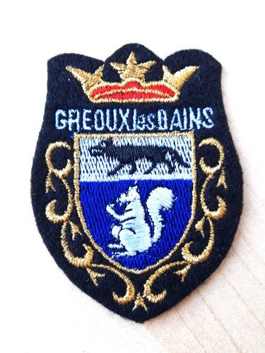 Ecusson patch greoux - ecusson,