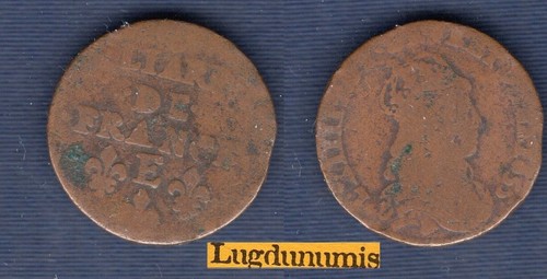 Louis xiv liard france - xiv, de