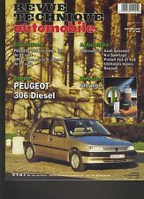 (8A)REVUE TECHNIQUE AUTOMOBILE PEUGEOT 306 Diesel / 309 / OPEL CORSA